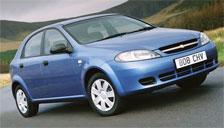 Chevrolet Lacetti Alloy Wheels and Tyre Packages.